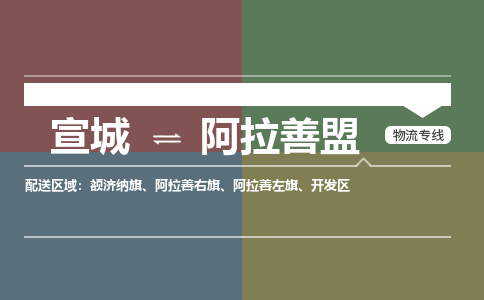 宣城到阿拉善盟物流公司-宣城至阿拉善盟物流专线-专接/整车零担