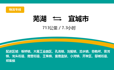 芜湖到宜城物流公司-芜湖至宜城物流专线-专接/整车零担